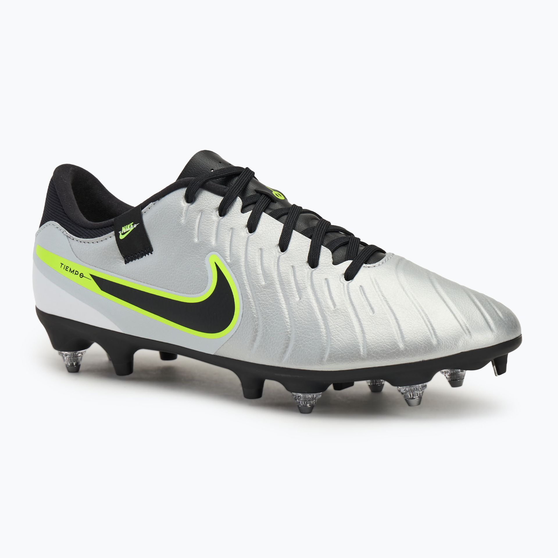 Buty piłkarskie męskie Nike Tiempo Legend 10 Academy SG-Pro silver/volt/black WYSYŁKA W 24H 30 DNI NA ZWROT