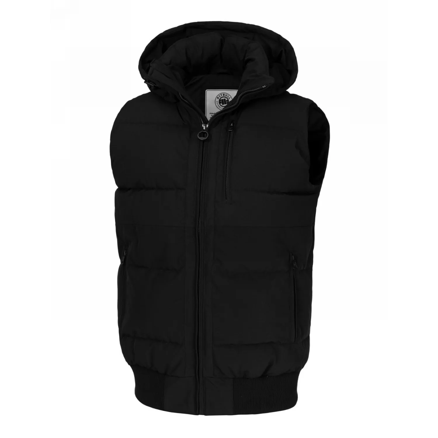 Kamizelka z kapturem Pit Bull Patton '24 - Czarna  S