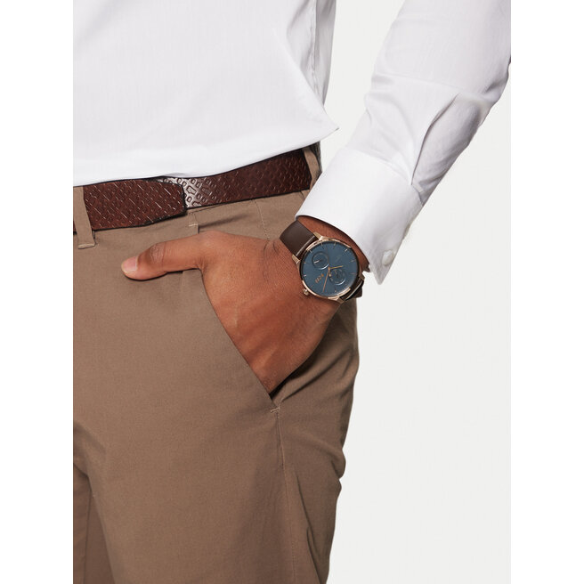 Zegarek BOSS Skymaster 1513933 Srebrny