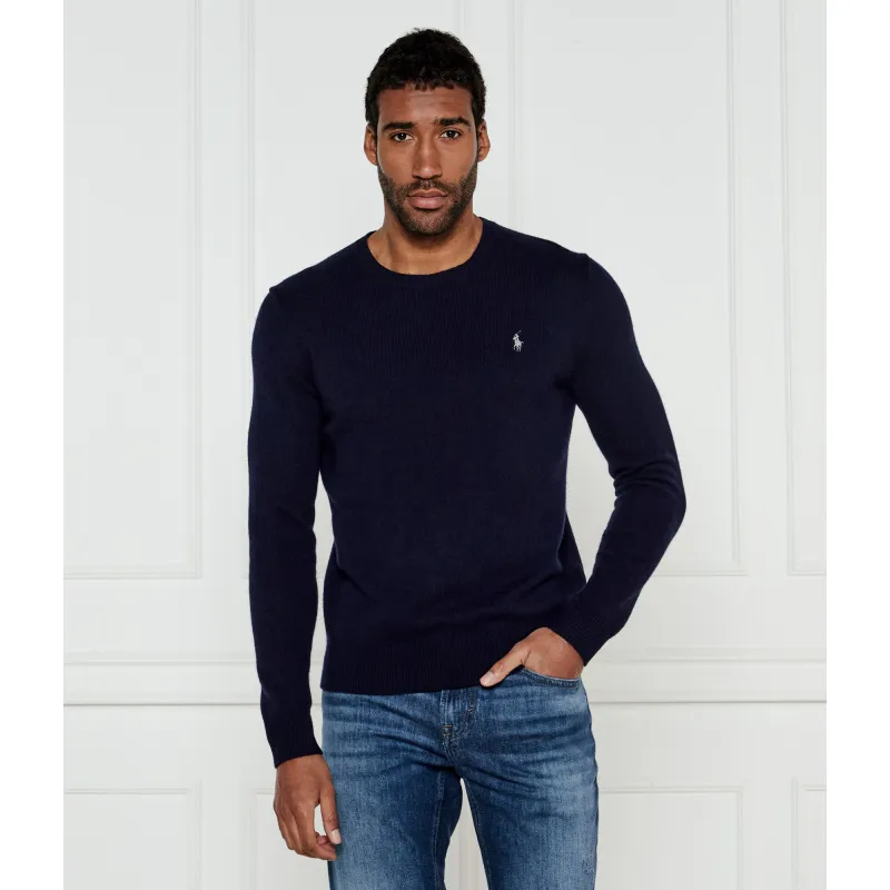 POLO RALPH LAUREN Wełniany sweter Regular Fit