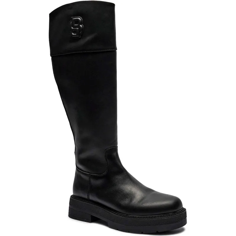 BOSS BLACK Skórzane oficerki Rebby