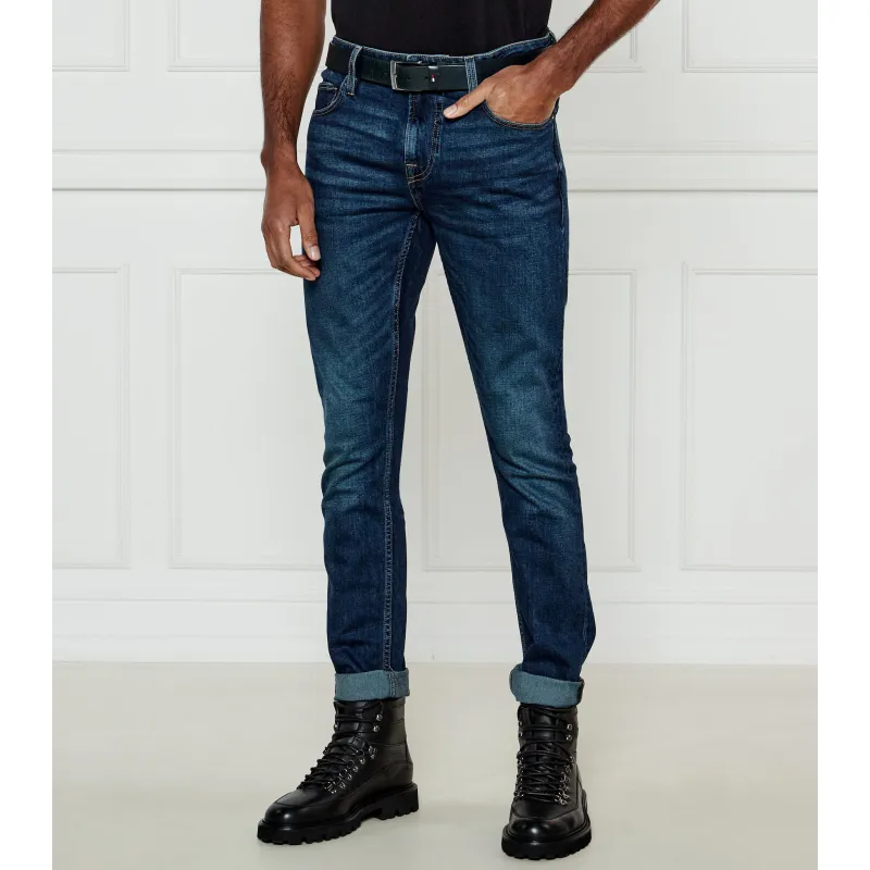 GUESS Jeansy CHRIS Super Skinny fit z dodatkiem wełny