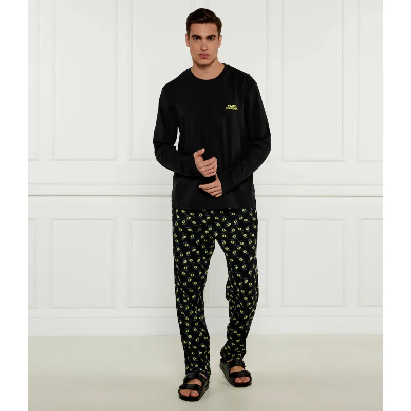 Hugo Bodywear Piżama Cinema Long Set | Relaxed fit
