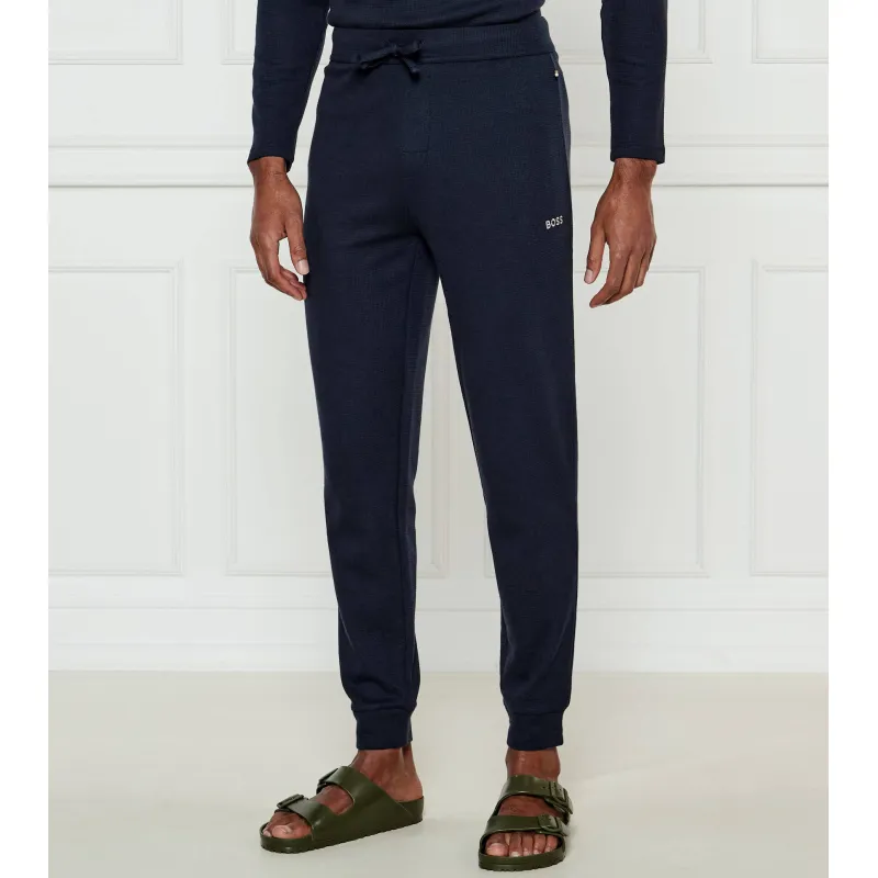 BOSS BLACK Spodnie od piżamy Waffle | Regular Fit