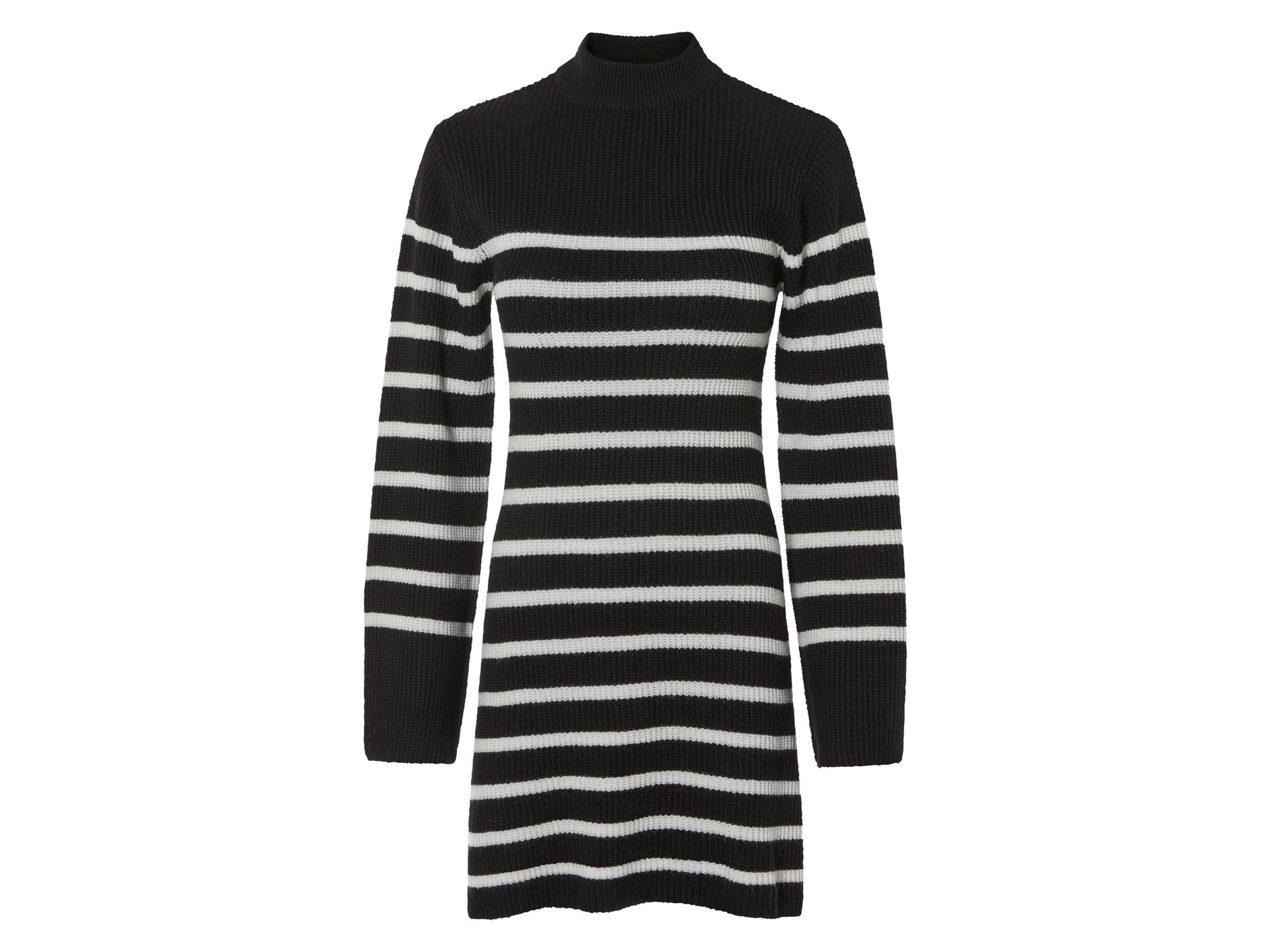 esmara® Sukienka dzianinowa damska (L (44/46), W paski)