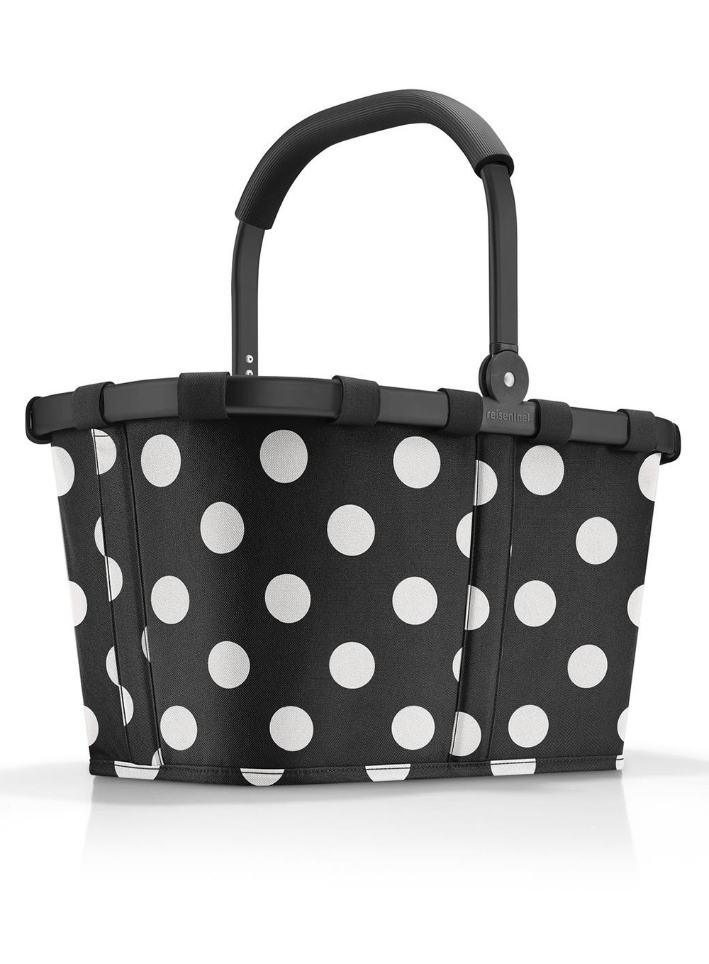 Koszyk na zakupy plażę Reisenthel Carrybag - frame dots white