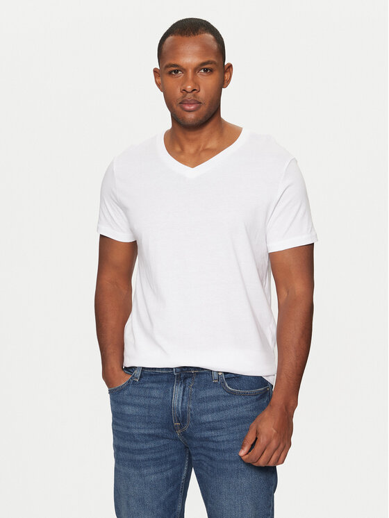 Gap Komplet 3 t-shirtów 483955-00 Biały Regular Fit