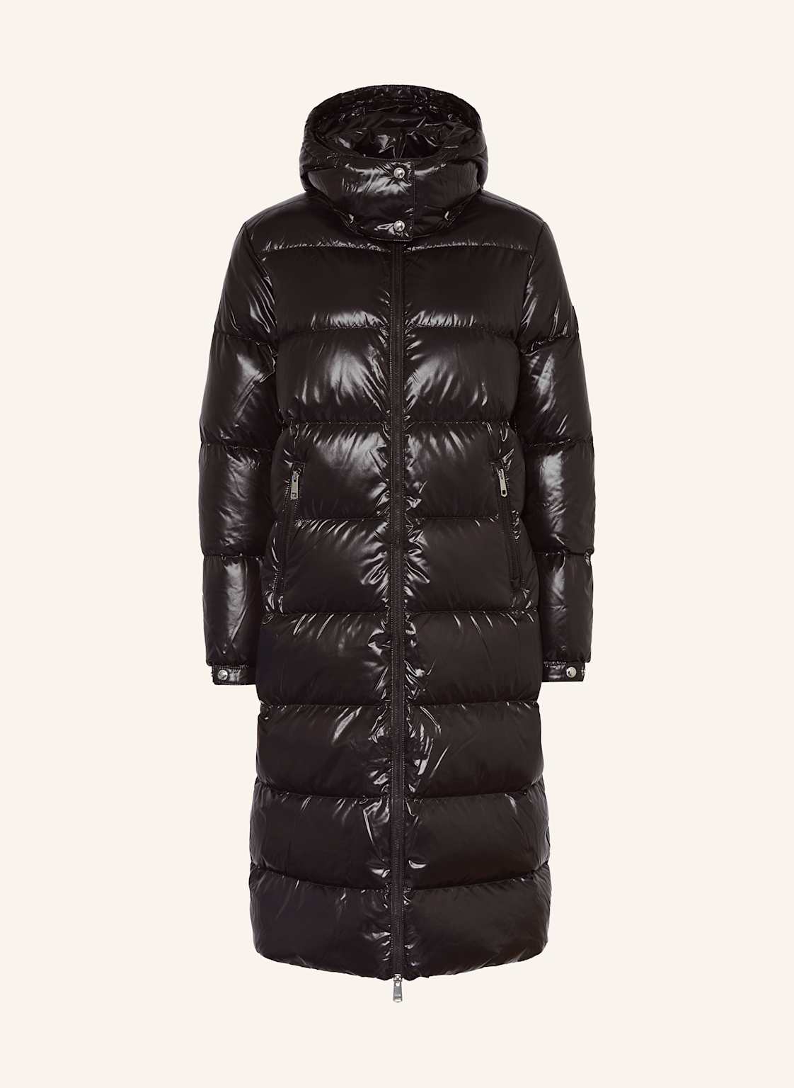 Tommy Hilfiger Płaszcz Puchowy Z Odpinanym Kapturem schwarz