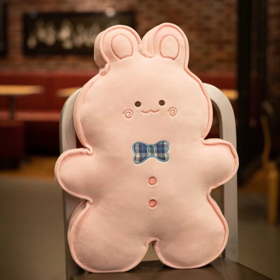 Poduszka Maskotka W Kształcie Ciasteczka 50 Cm Królik