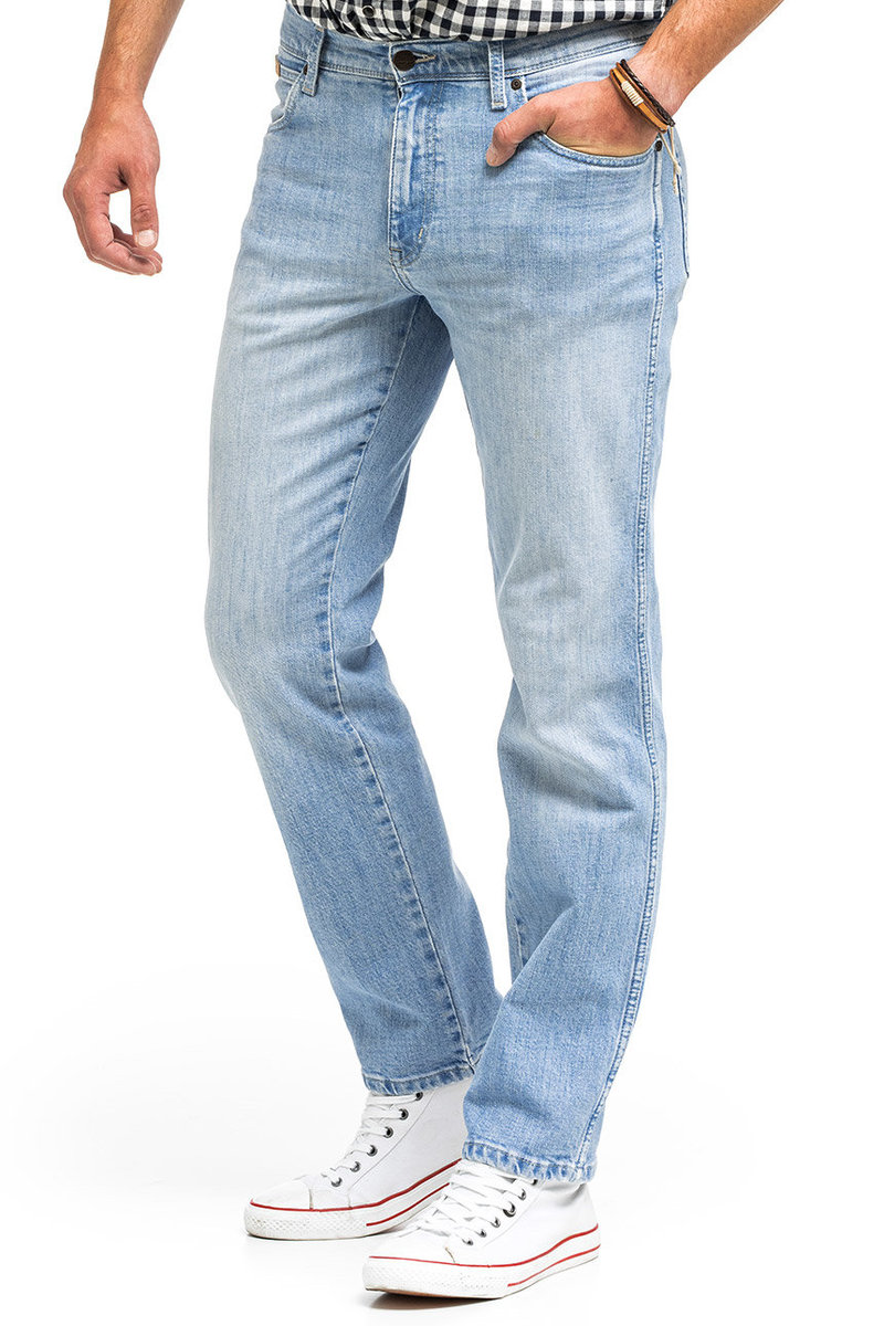 Wrangler Texas Męskie Spodnie Jeansowe Jeansy Lovesick W121Y728Q-W38 L32