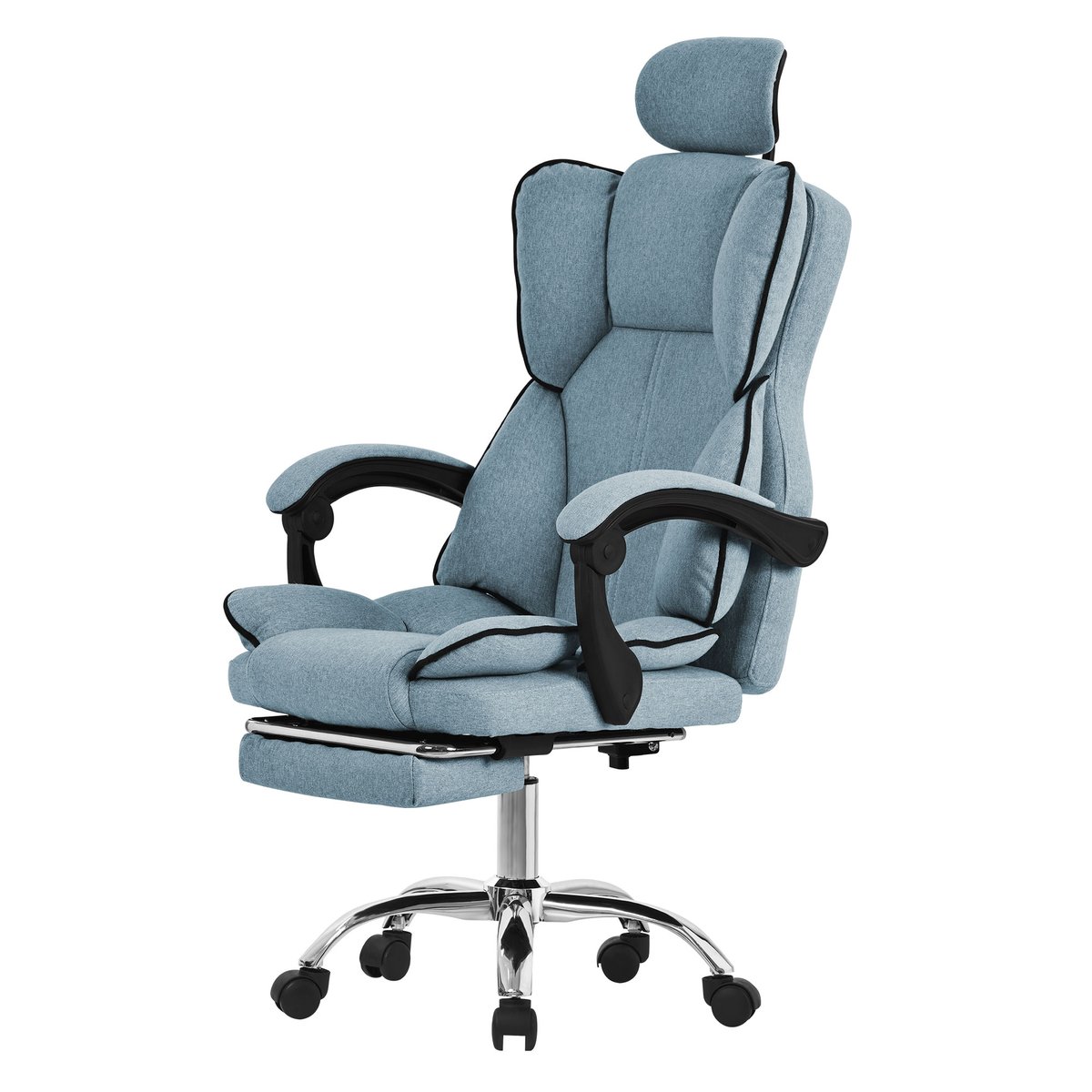 Ergonomiczne krzesło biurowe z regulacją wysokości Krzesło obrotowe Executive z zagłówkiem