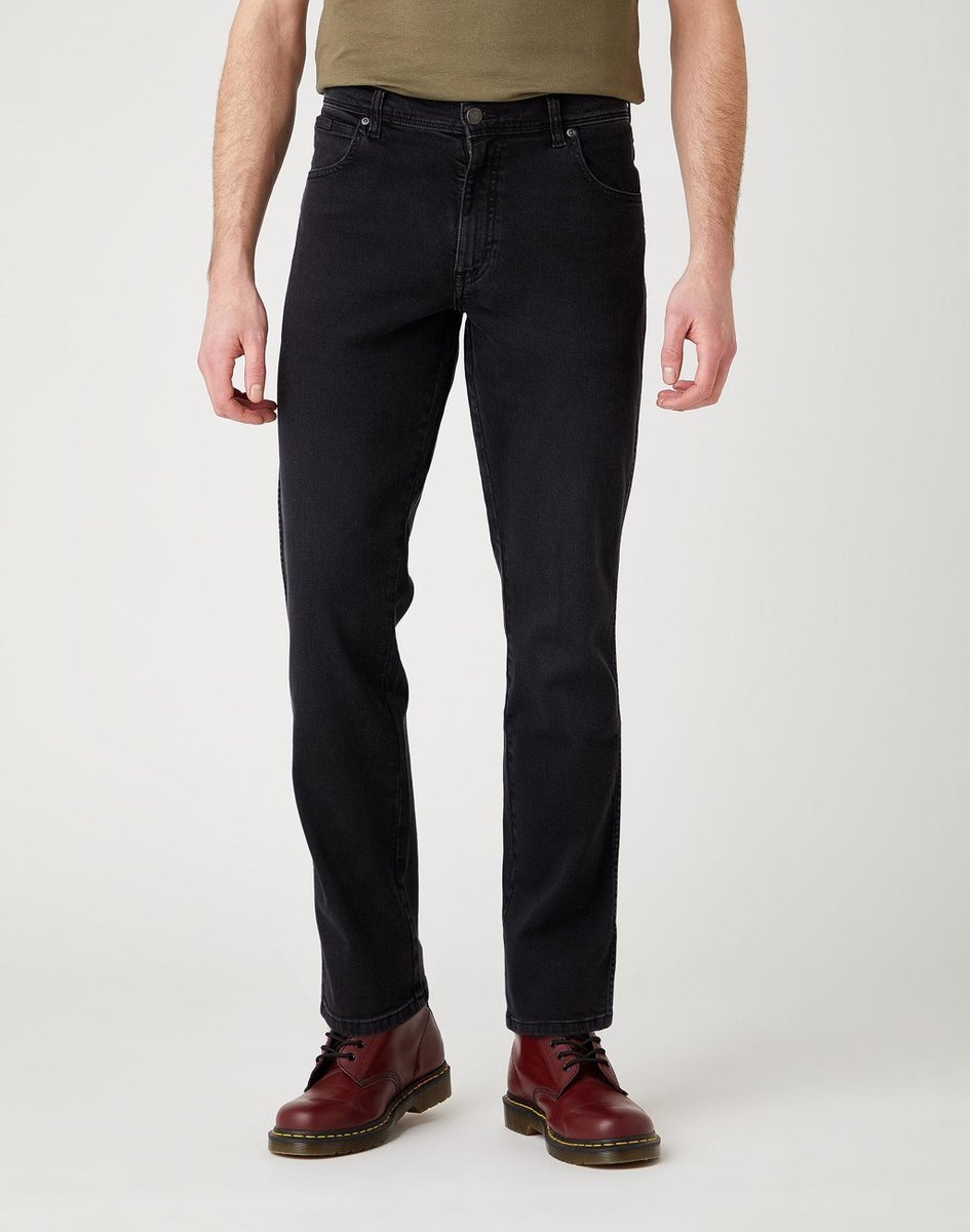 Męskie spodnie jeansowe proste Wrangler TEXAS SLIM W32 L36