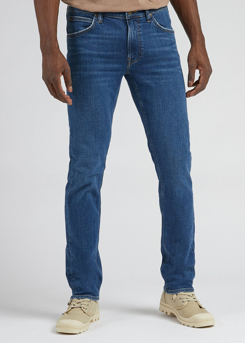 Męskie spodnie jeansowe proste Lee DAREN ZIP FLY W34 L34