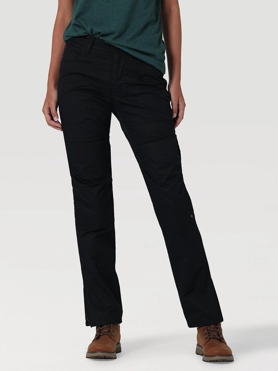 Męskie spodnie materiałowe Wrangler REINFORCED SOFTSHELL PANT W31 L32