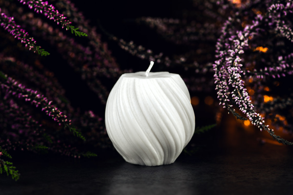 Świeca sojowa dekoracyjna Duży Twist/Sawarge Candles