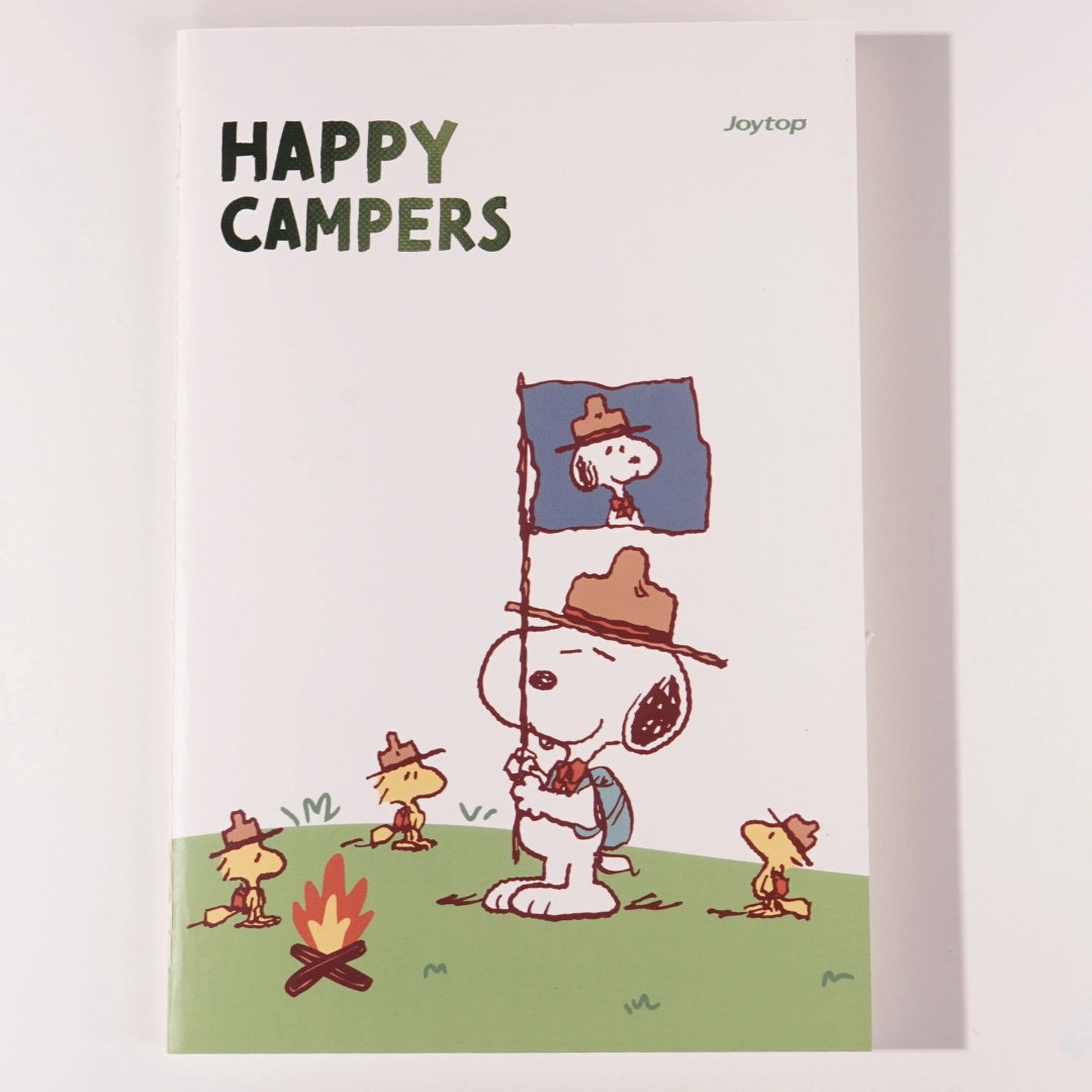 Zeszyt Snoopy Happy Campers Flaga A5 40 Kartek W Linie