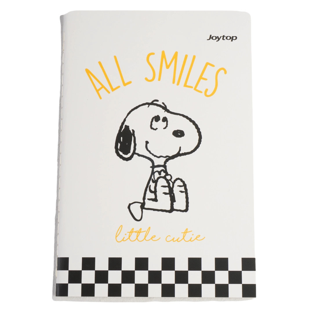 Zeszyt Snoopy All Smiles Szachownica A5 40 Kartek W linie