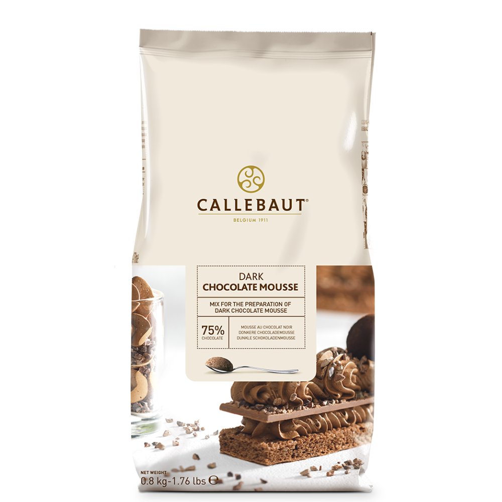 Callebaut mus czekoladowy ciemna 800g