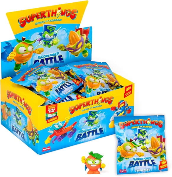 Super Things Seria 14 Zings KAZOOM Power Battle BOX 25 Saszetek