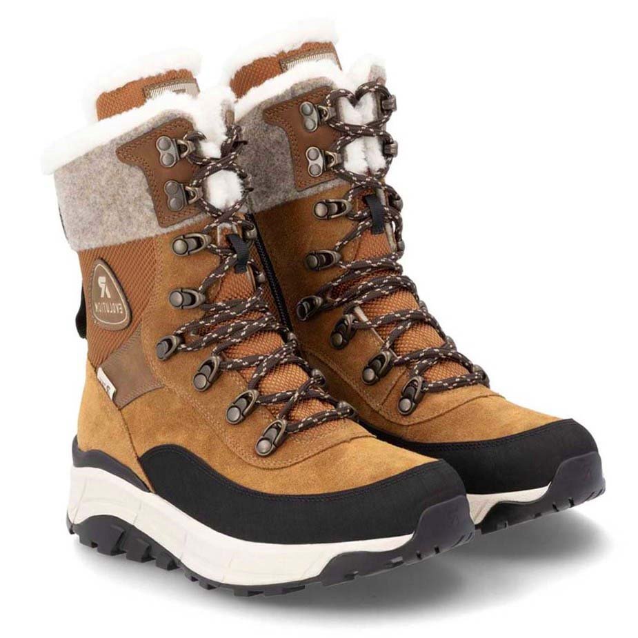 Trzewiki damskie wodoodporne Rieker REVOLUTION W0066-22 BROWN COMBINATION 37