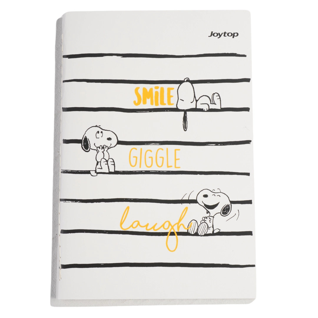 Zeszyt Snoopy Smile Giggle Laugh A5 40 Kartek W linie