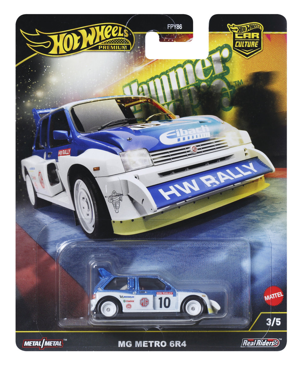 Hot Wheels Kultowe Auta Mazda MG Metro 6R4