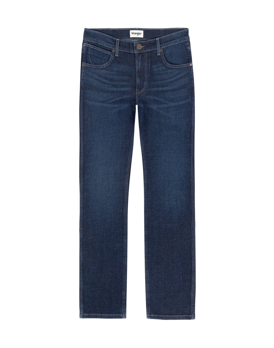 Męskie spodnie jeansowe proste Wrangler GREENSBORO W36 L34