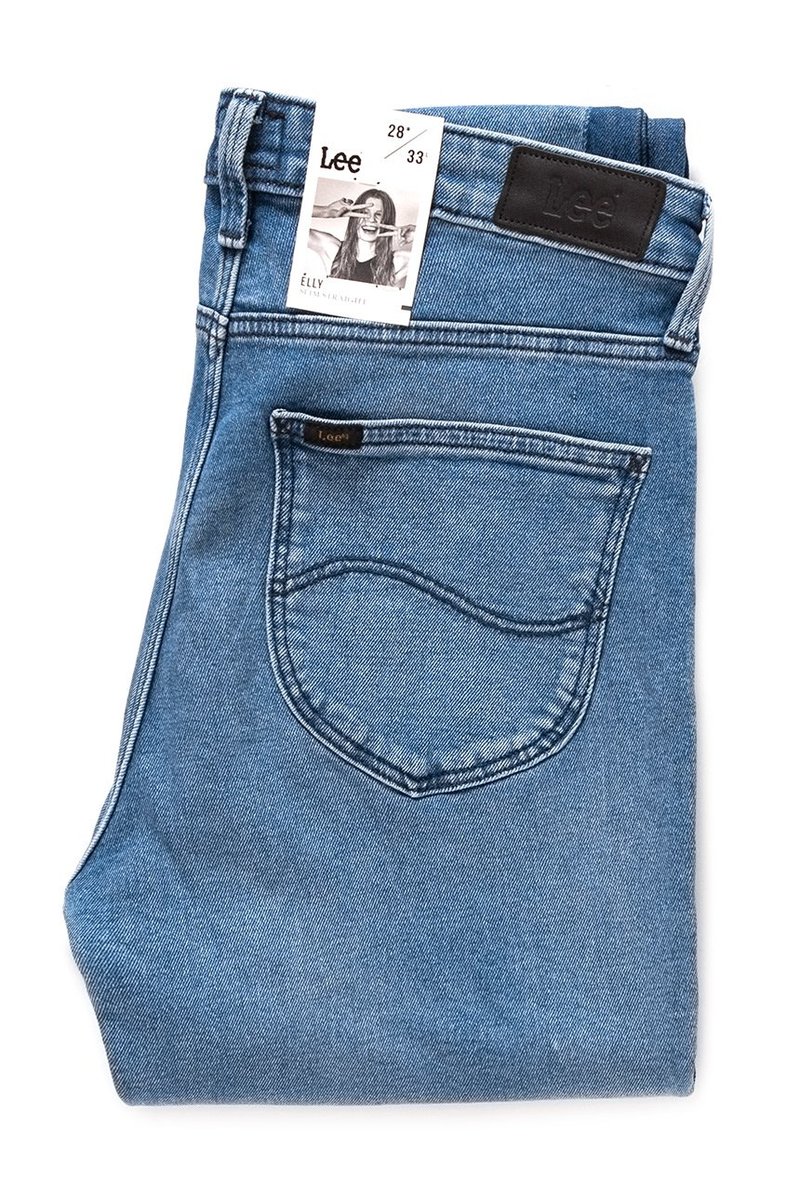 Damskie spodnie jeansowe Lee ELLY W28 L33