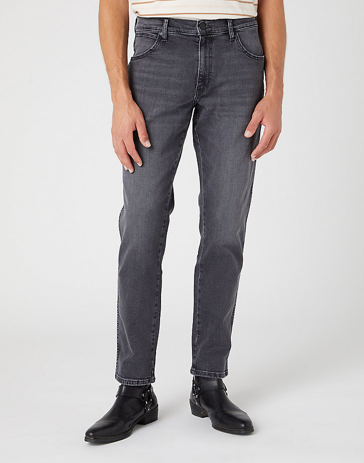 Męskie spodnie jeansowe proste Wrangler RIVER W31 L34