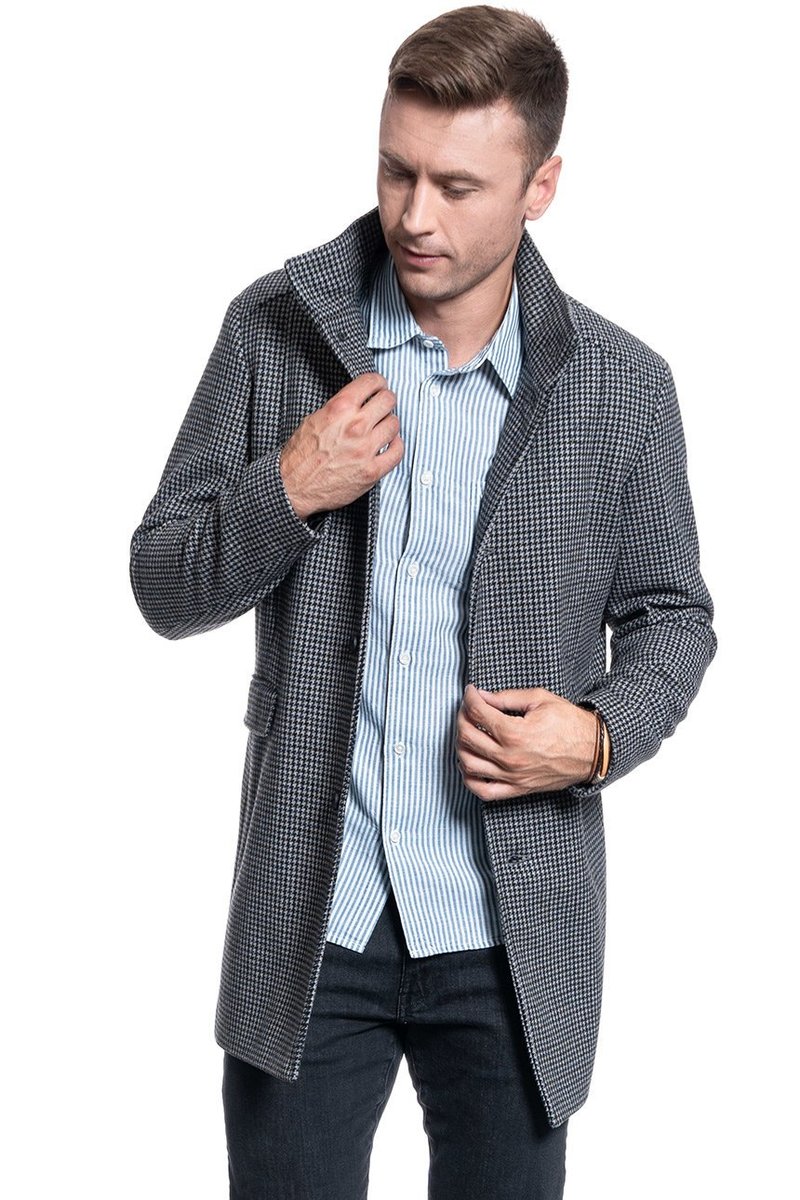 Męski płaszcz Selected SLHMOSTO WOOL COAT S