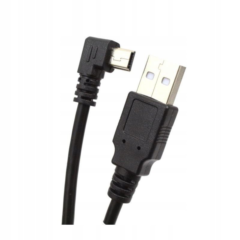 AUTO KAMERA Kabel PC DKE-2 Mini USB 1,8m kątow cza Przewód do ładowania