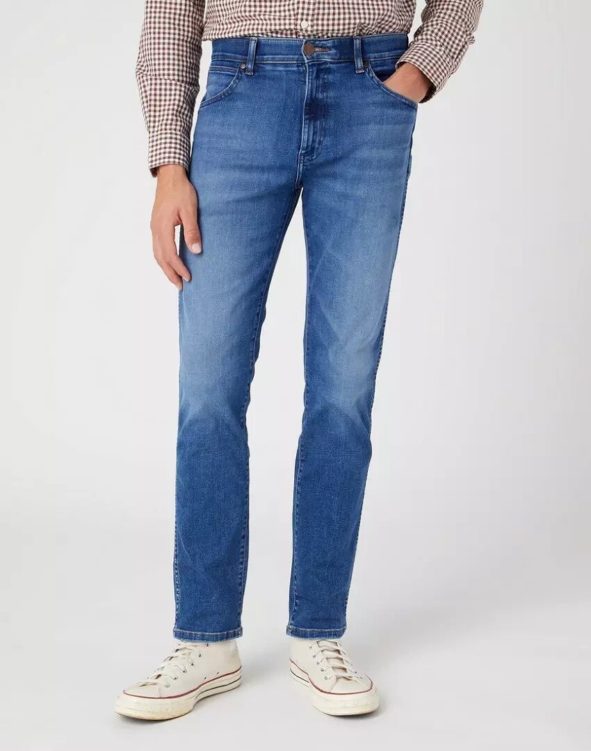 Męskie spodnie jeansowe dopasowane Wrangler LARSTON W29 L34