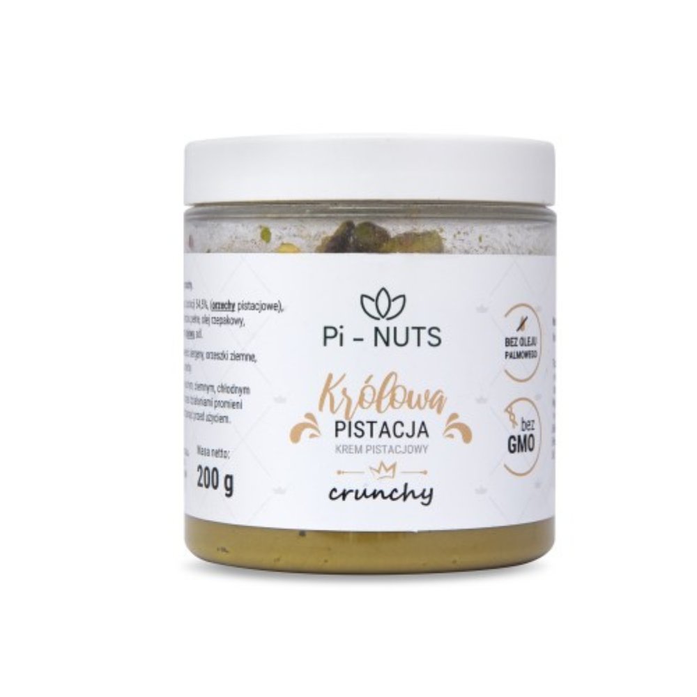 Pi-nuts krem pistacjowy Królowa Pistacja crun 200g