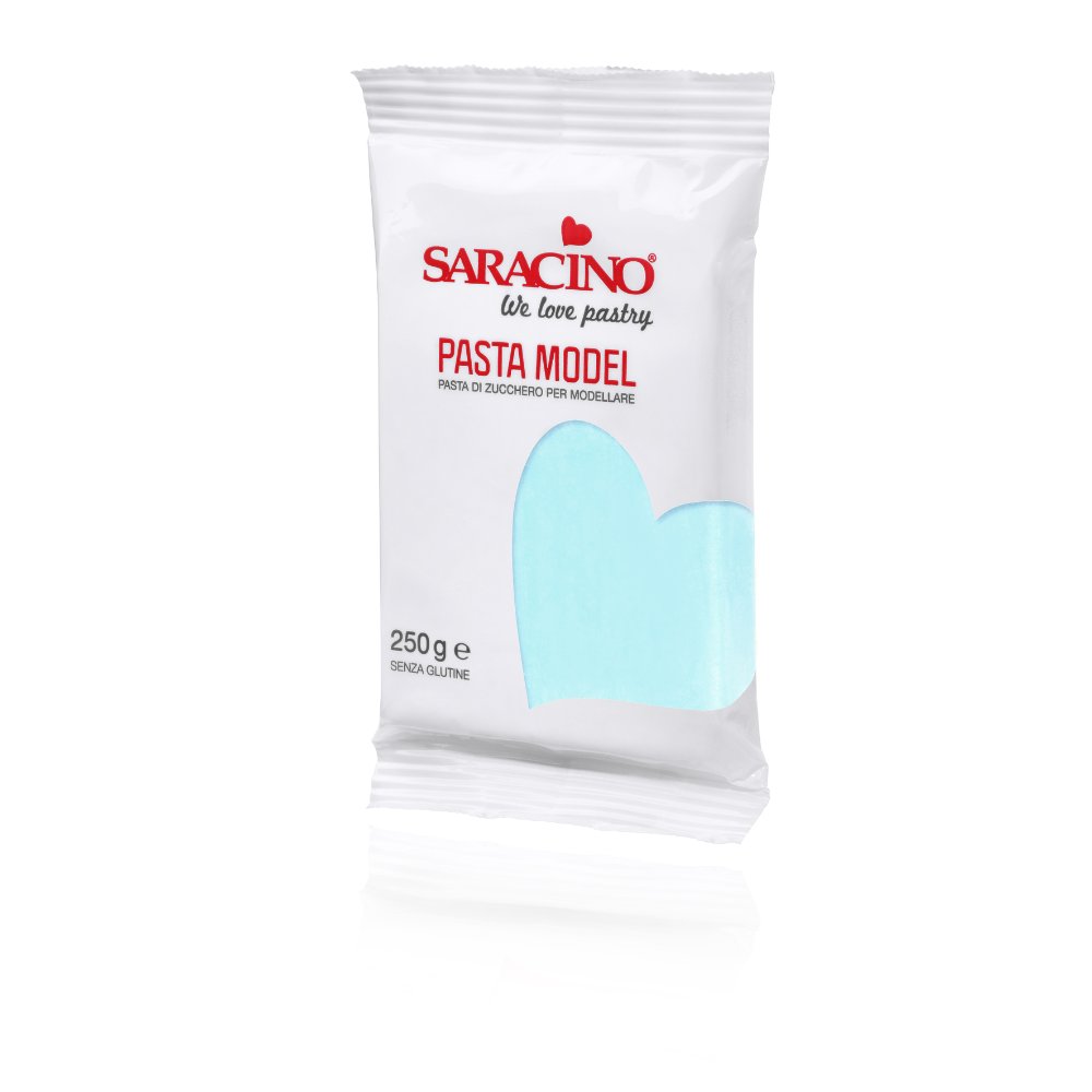Saracino Masa cukrowa Pasta Model Baby Blue 250g