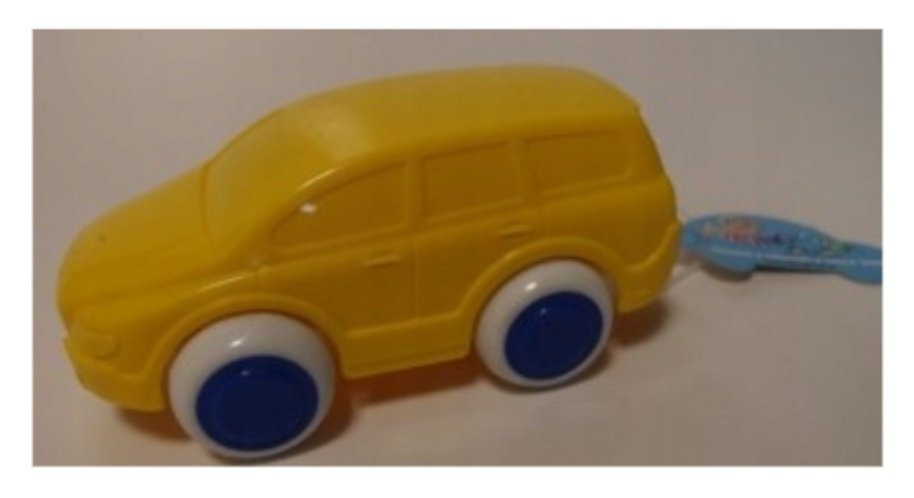 Autko VOLVO XC70 czerwone/żółte 12cm VIKINGTOYS 1191