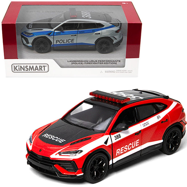 SAMOCHÓD AUTO METALOWE LAMBORGHINI URUS STRAŻ 1:40 ZABAWKA DLA DZIECI