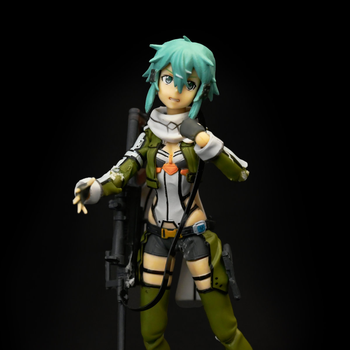 Figurka akcji Sinon Żywica 22 cm Sword Art Online Anime
