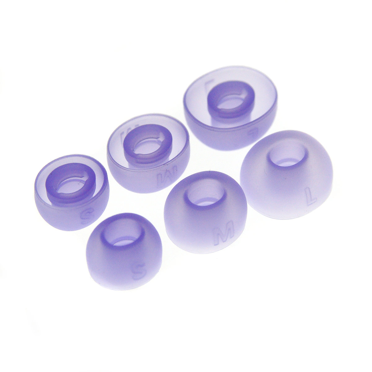 Gumki do JBL Live Tune Buds fioletowe