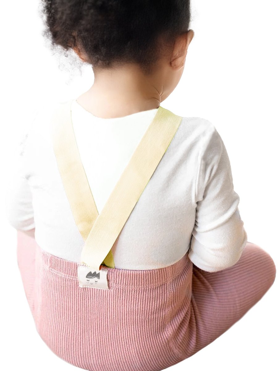 Rajstopy dziewczęce bawełniane z szelkami różowe 92-98 YOCLUB