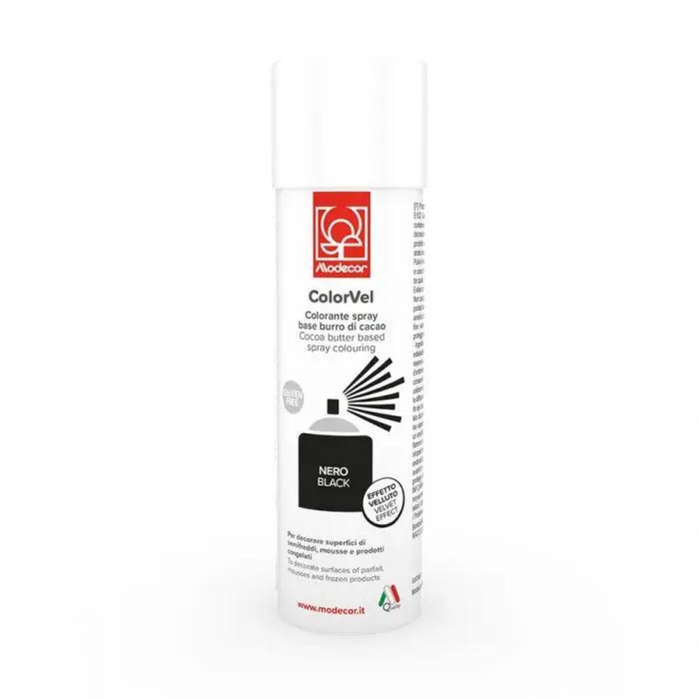 Modecor ColorVel zamsz spray czarny black 250ml