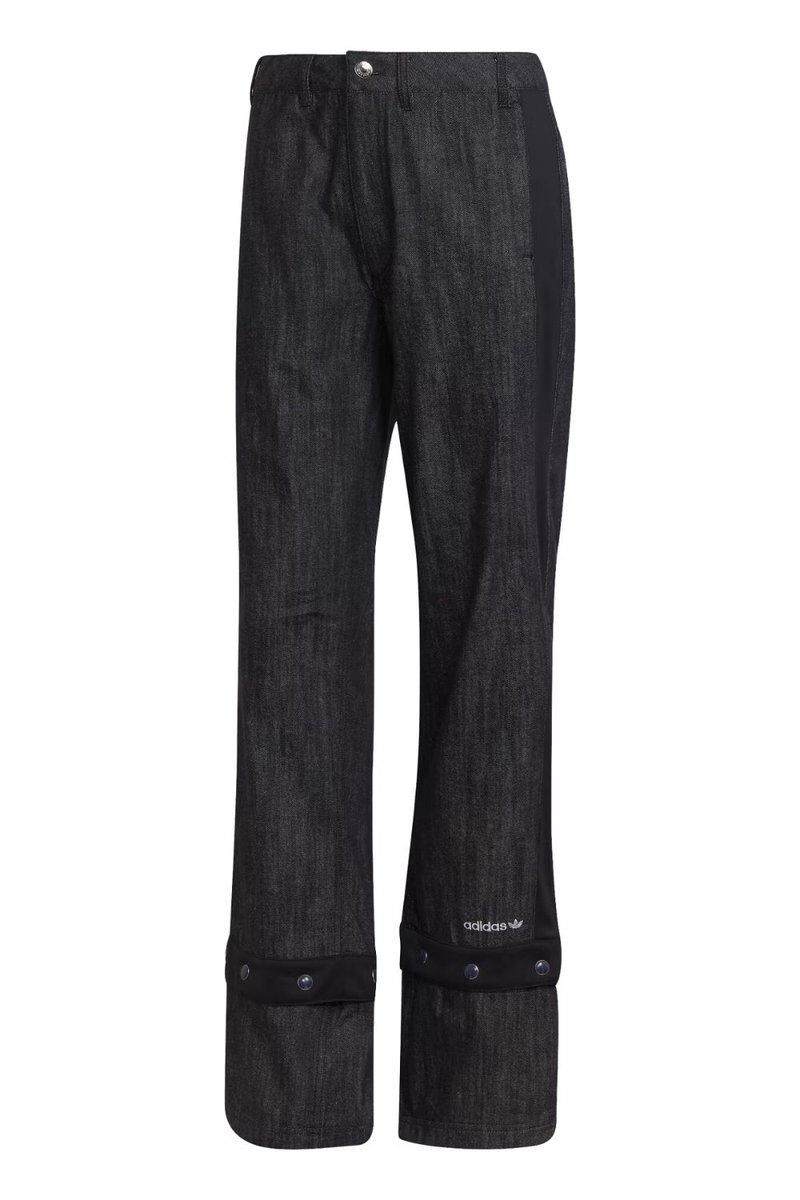 Spodnie damskie Adidas Trackpant jeansowe czarne-XS