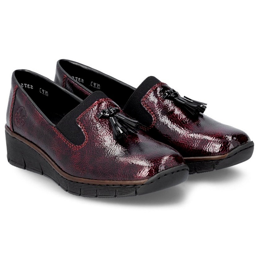 Półbuty damskie Rieker 53751-35 RED 41