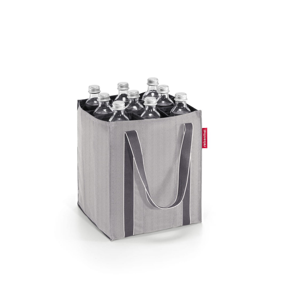 Torba BOTTLEBAG, herringbone grey, Reisenthel