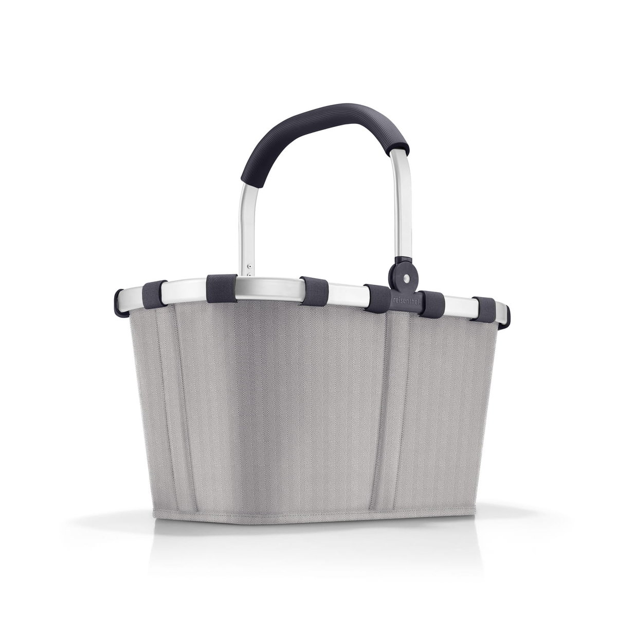 Koszyk CARRYBAG, herringbone grey, Reisenthel