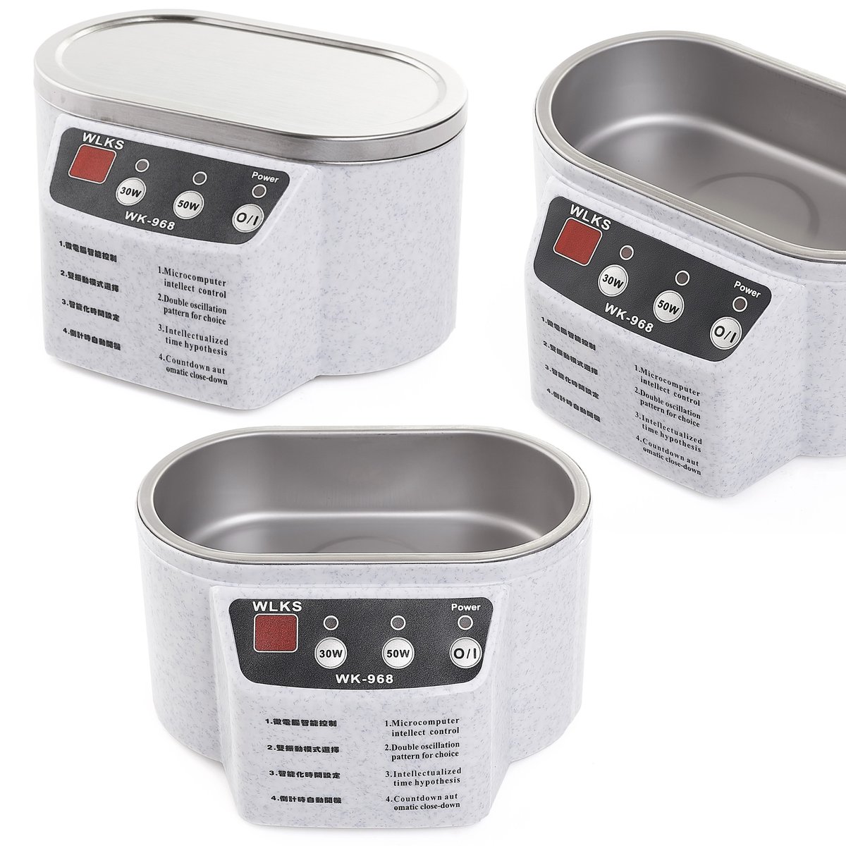 Myjka Wanna Ultradźwiękowa 968 500ml Soniczna Sterylizator dla Jubilera