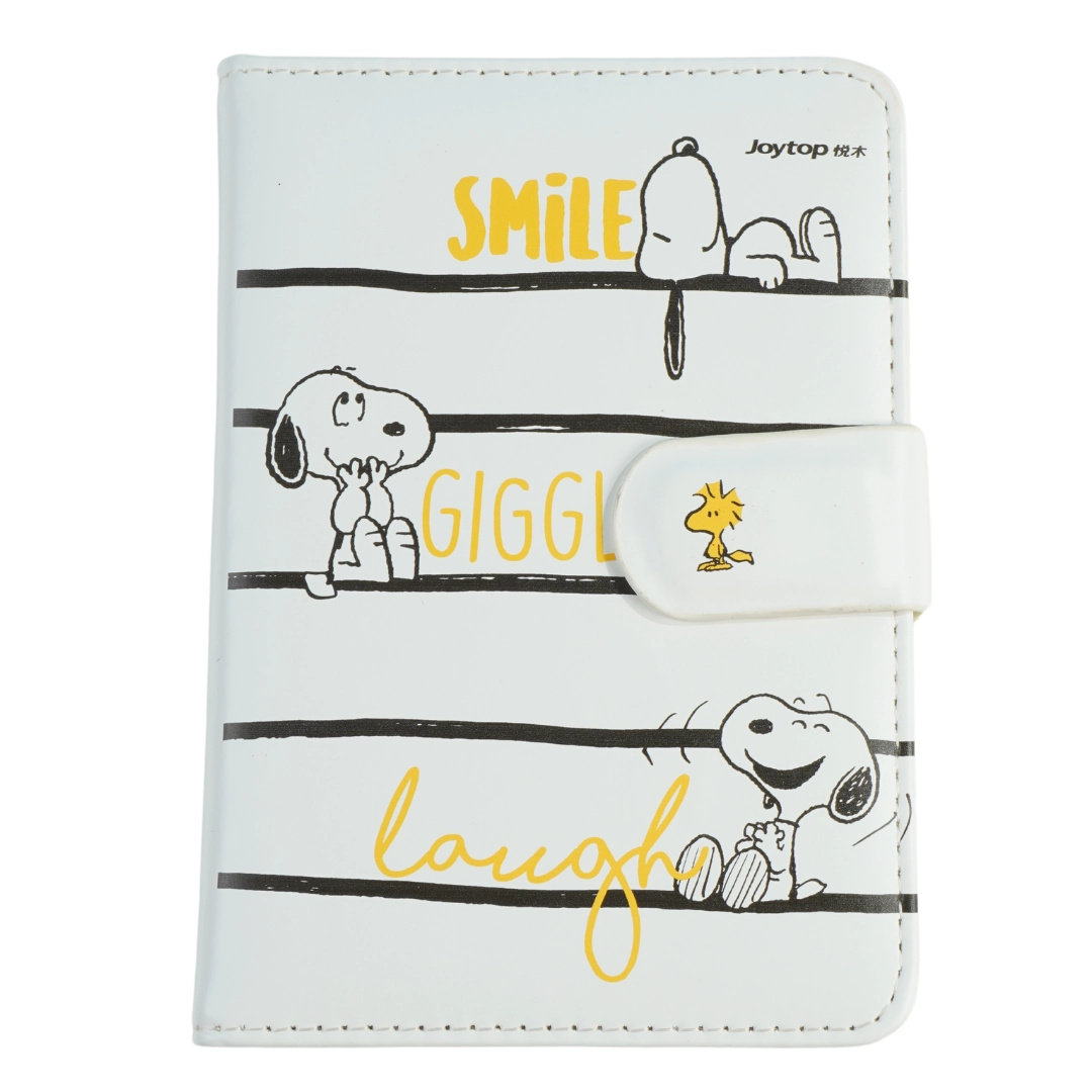 Zeszyt Notes Snoopy Biały Smile Giggle A6 96 Kartek