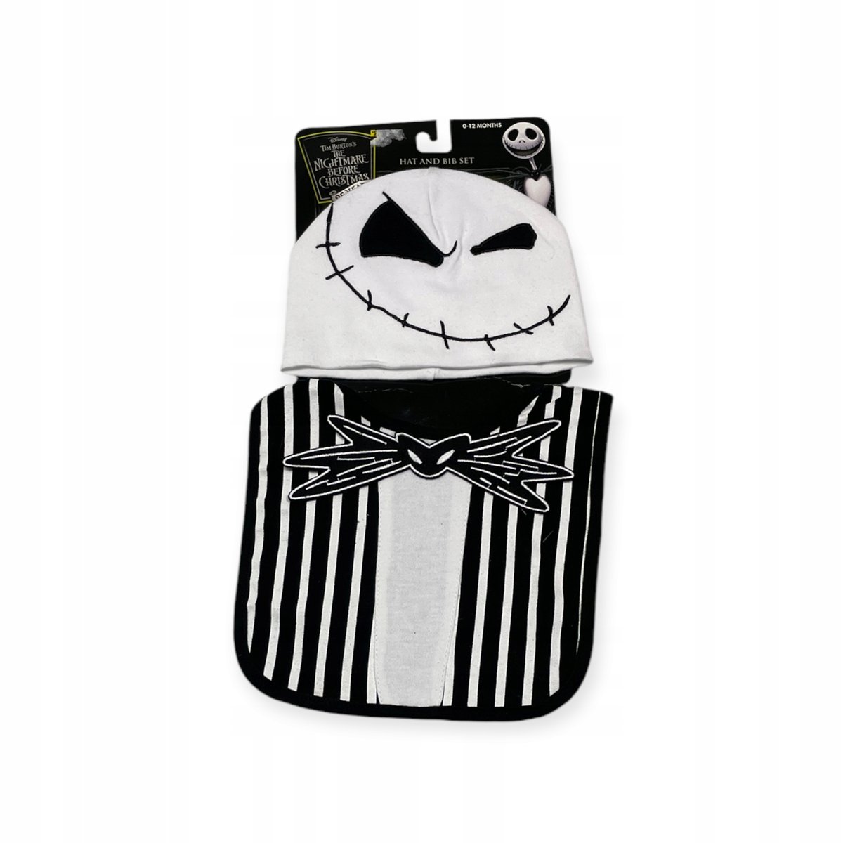 Komplet 2pak śliniak i czapka 0-12m Spencer's TIM BURTON'S THE NIGHTMARE