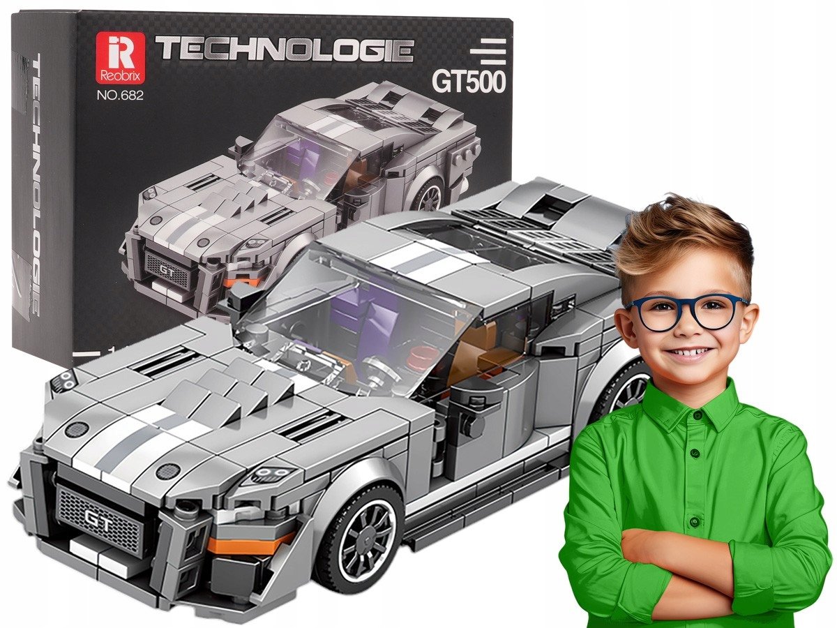 KLOCKI KONSTRUKCYJNE SPORTOWE AUTKO 476 el. dla dzieci