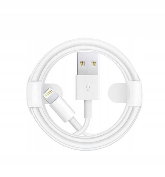 DŁUGI Kabel USB LIGHTNING do IPHONE 2m BIAŁY HQ Przewód do ładowania Telefonu