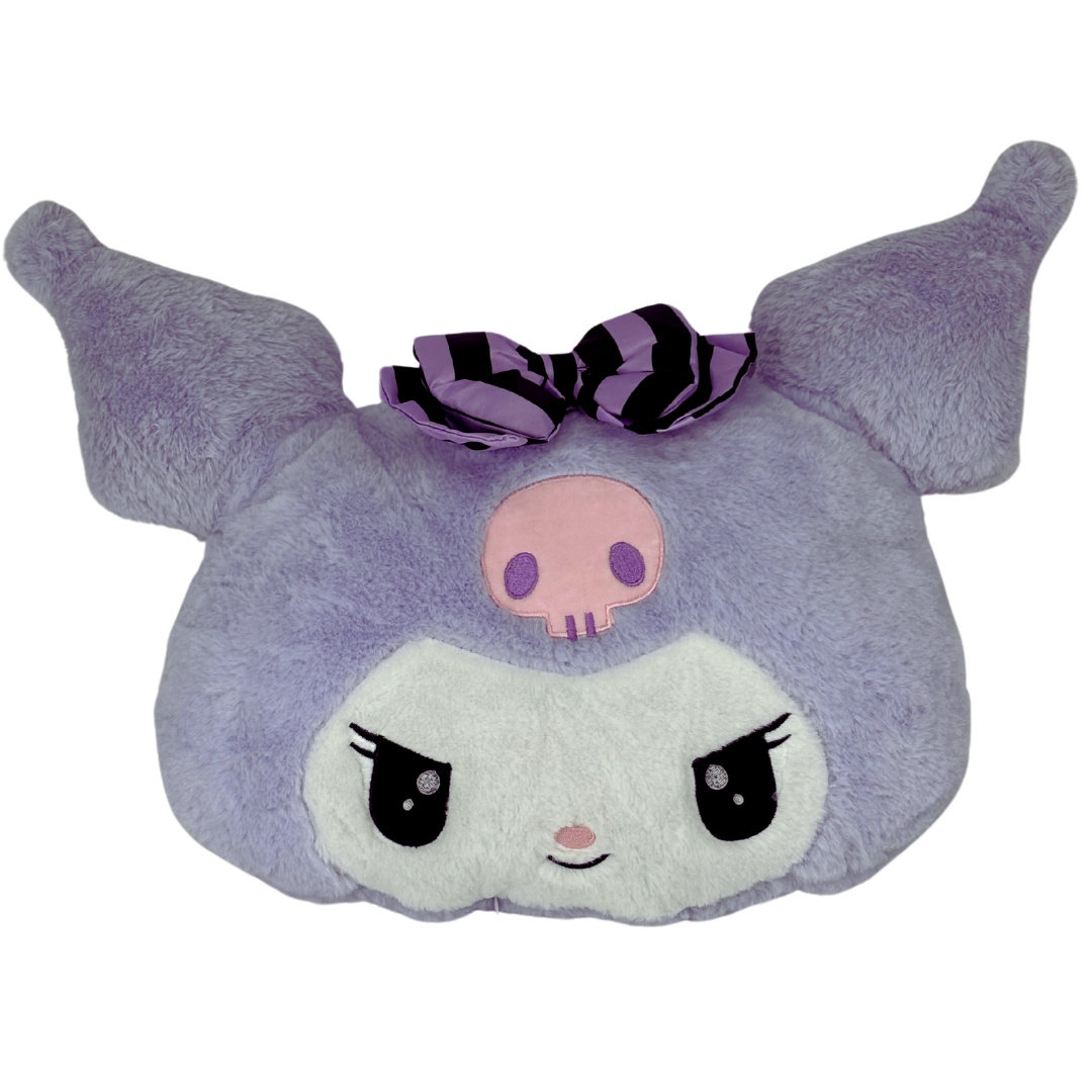 Maskotka Pluszowa Pluszak Głowa Kuromi Fioletowa Sanrio 70 cm